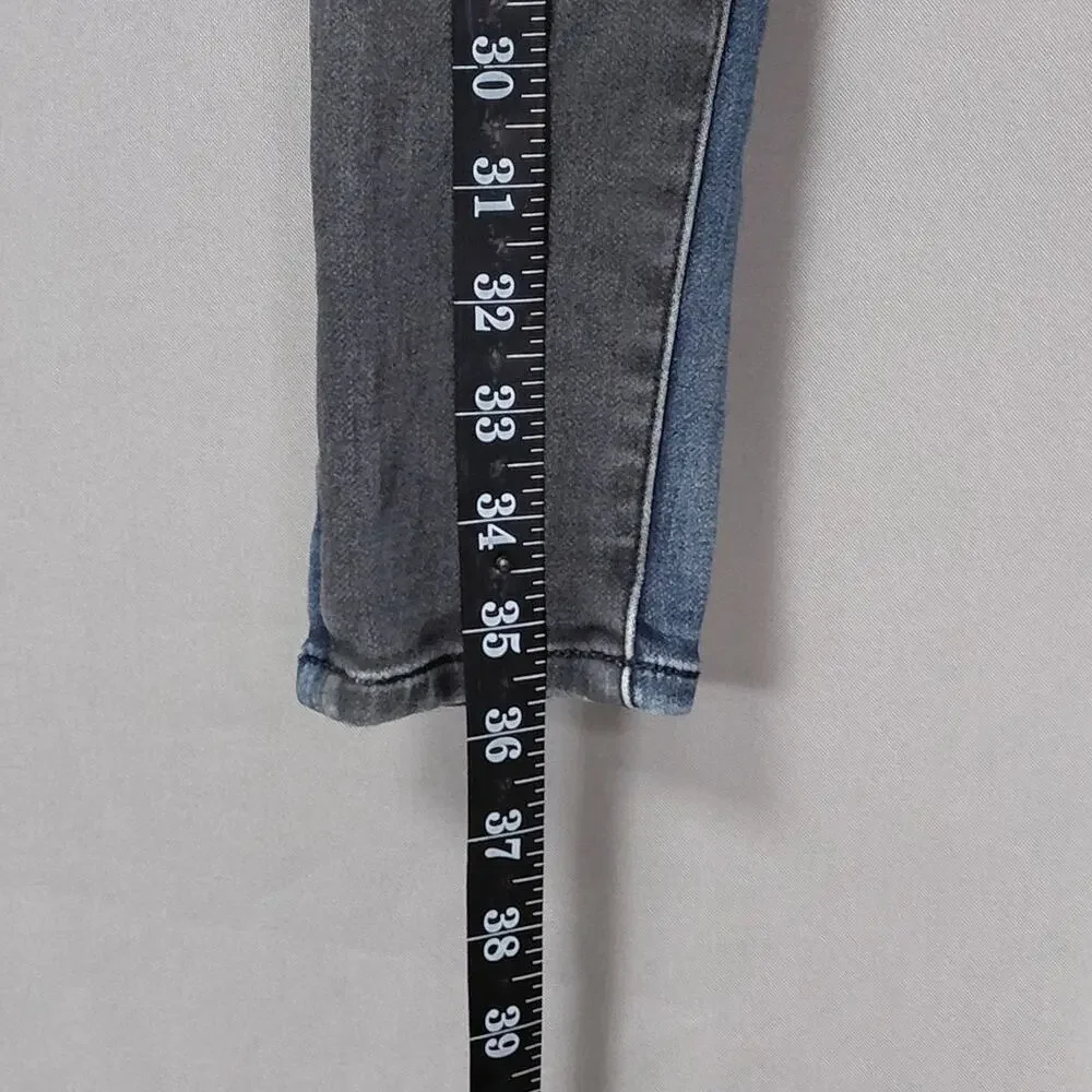 American Eagle Super X4 Colorblock Side Stripe Skinny Jeans Women Size 2